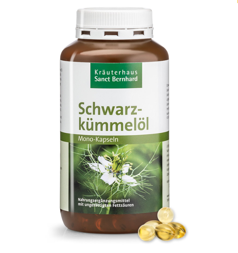 Viên uống Dầu thì là đen- phòng ngừa ung thư, xơ vữa động mạch, rối loạn tiết tố, tăng miễn dịch 400 viên